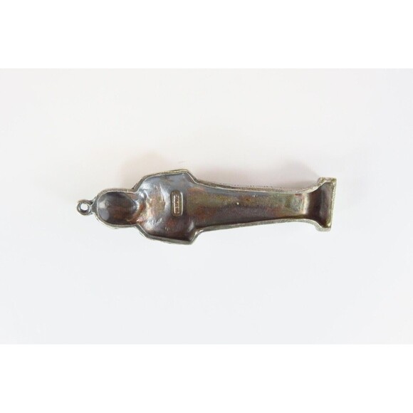 Vintage Sterling Silver Egyptian King Tut Cast Silver Pendant 2 1/2" Needs Bale - Picture 7 of 8